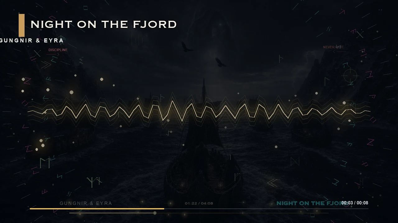 Seismic Horizon audio spectrum design